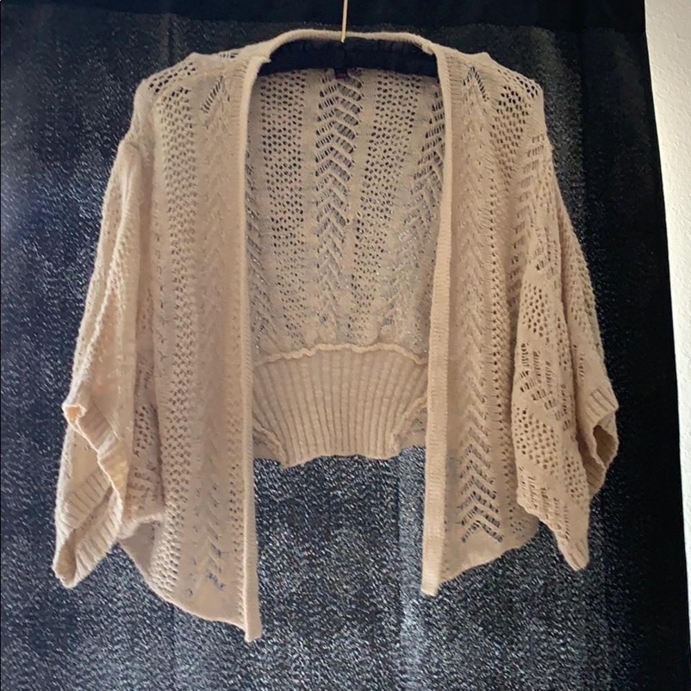 Crop sweater
